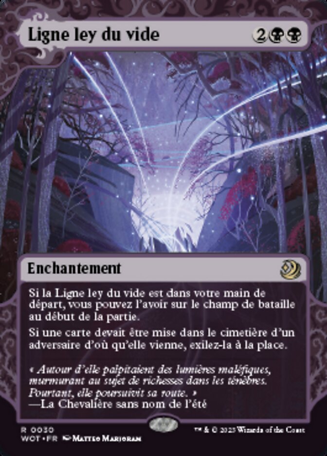 image Ligne ley du vide