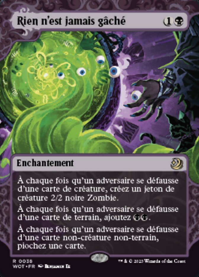image Rien n'est jamais gâché