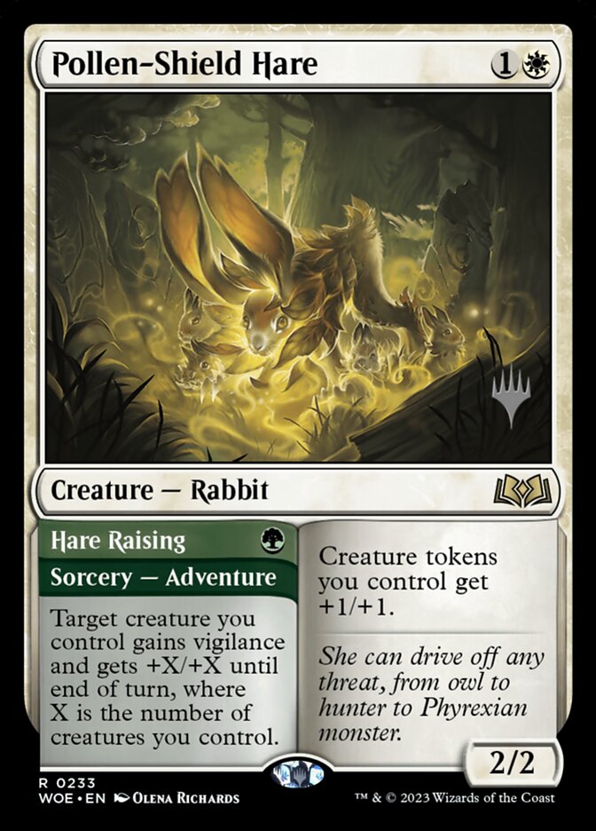 image Pollen-Shield Hare // Hare Raising