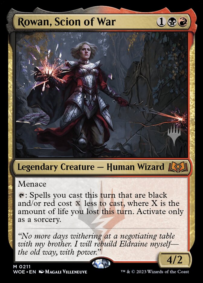image Rowan, Scion of War