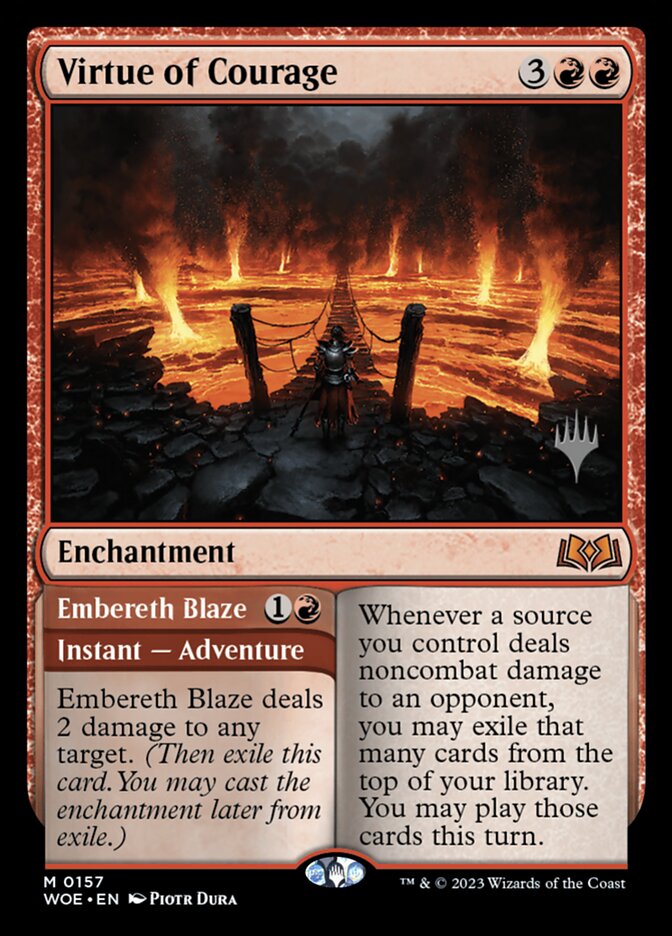 image Virtue of Courage // Embereth Blaze