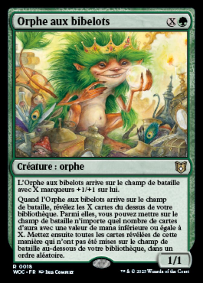 image Orphe aux bibelots