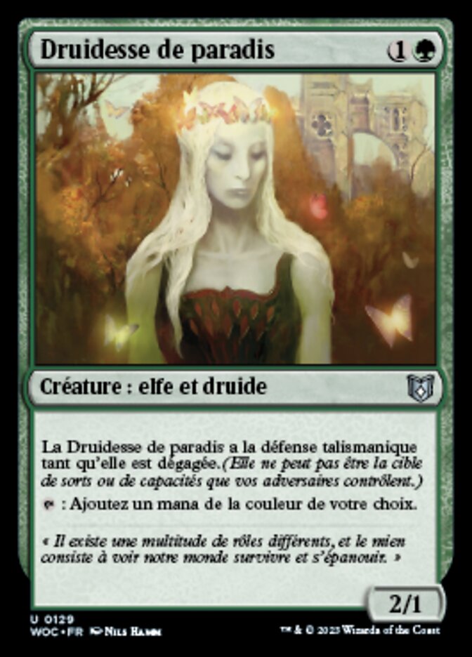 image Druidesse de paradis