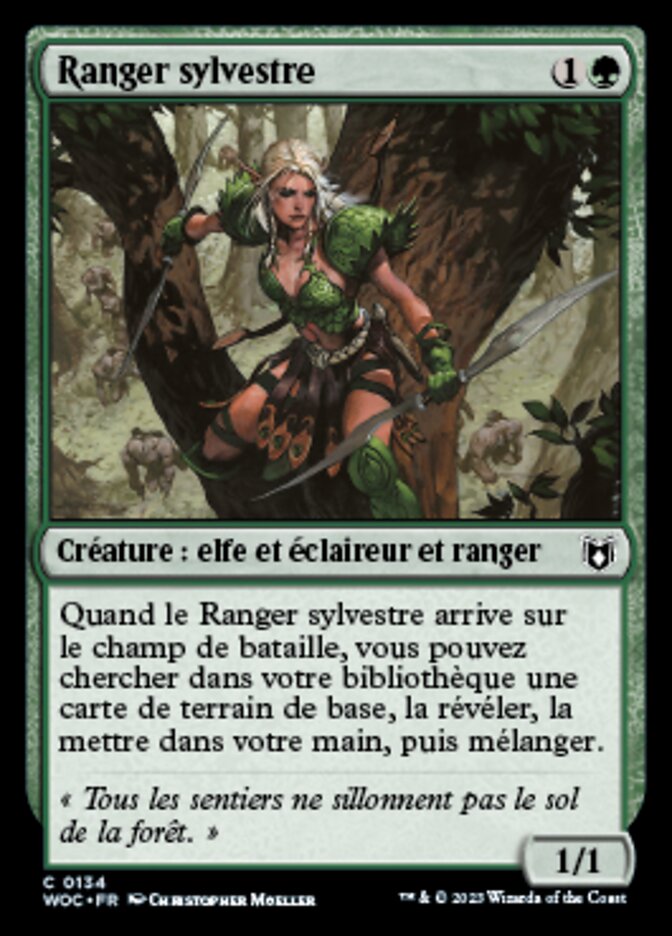 image Ranger sylvestre
