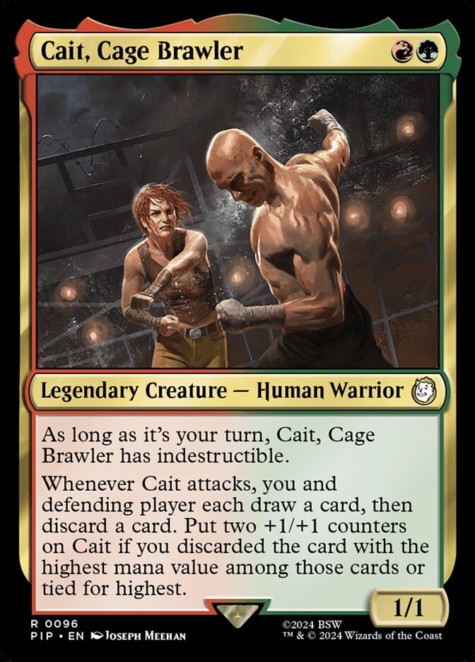 image Cait, Cage Brawler