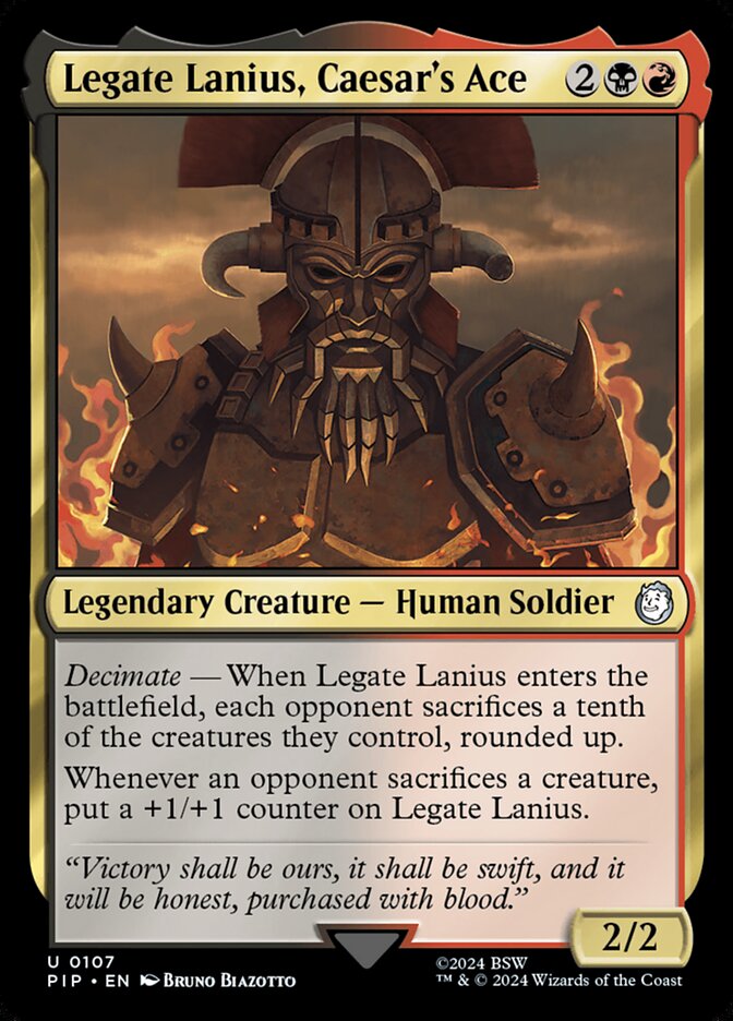 image Legate Lanius, Caesar's Ace