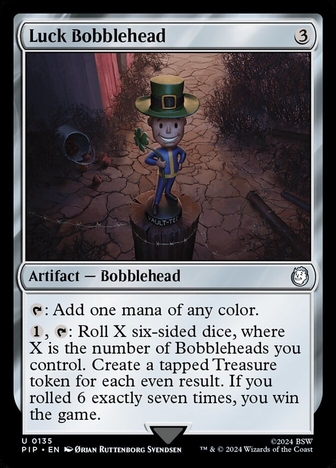 image Luck Bobblehead