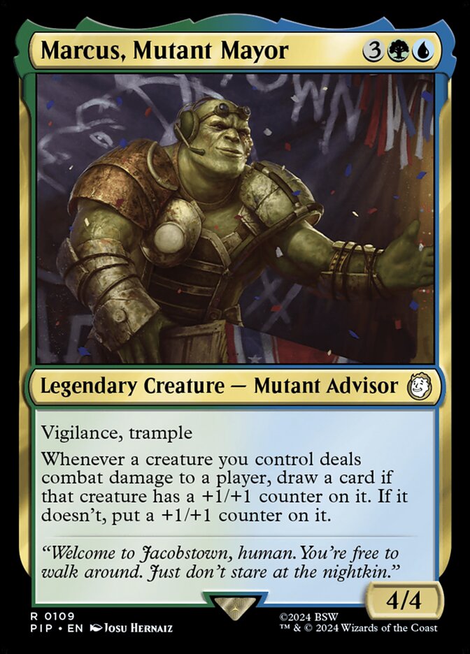 image Marcus, Mutant Mayor