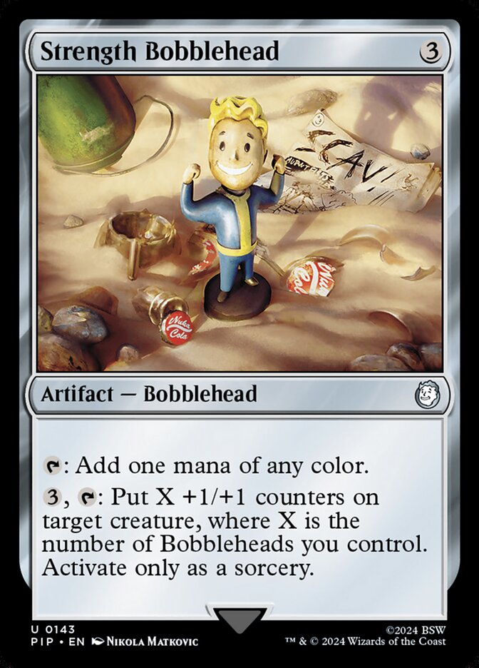 image Strength Bobblehead