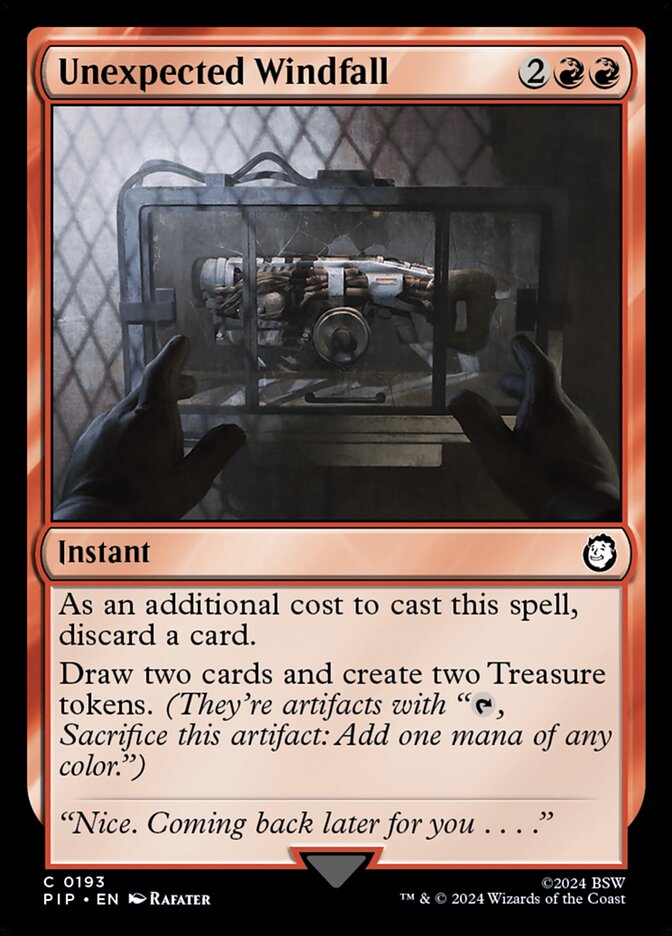 image Unexpected Windfall