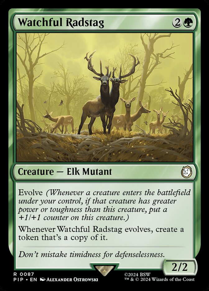 image Watchful Radstag