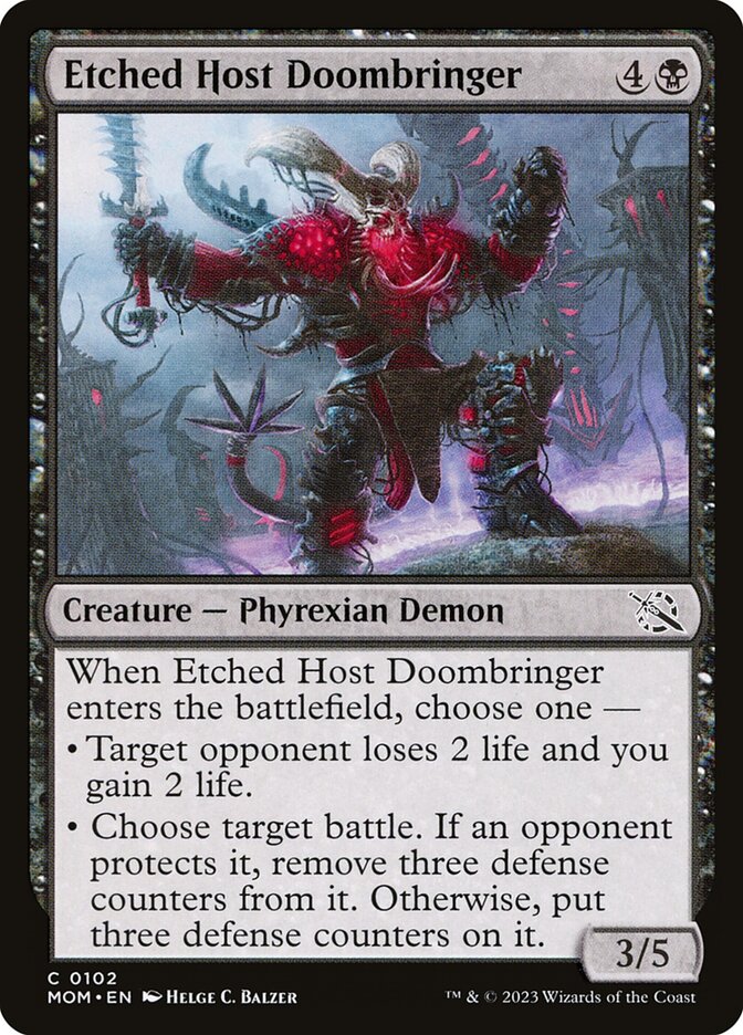 image Etched Host Doombringer
