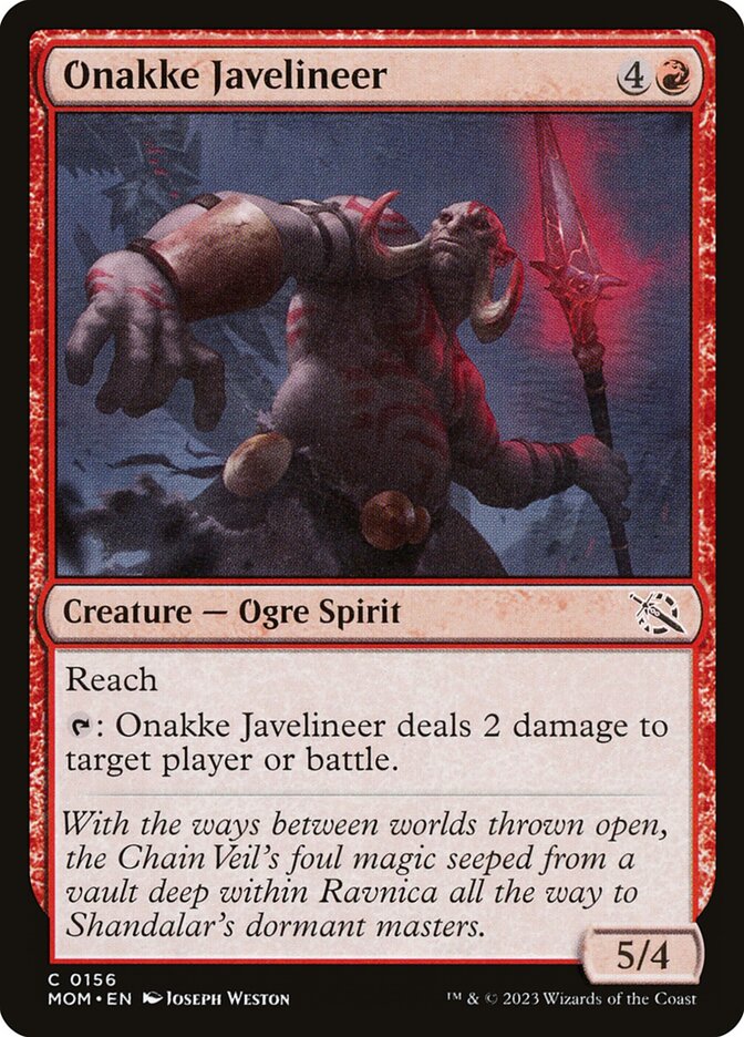 image Onakke Javelineer