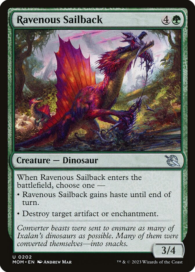 image Ravenous Sailback