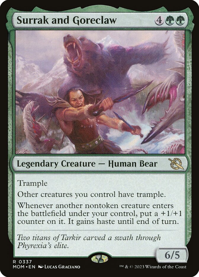 image Surrak and Goreclaw