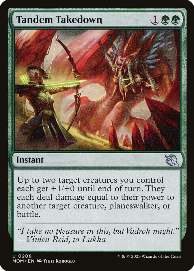 image Tandem Takedown
