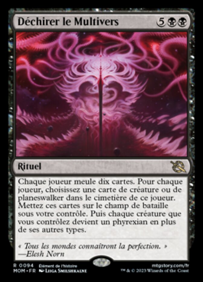 image Déchirer le Multivers