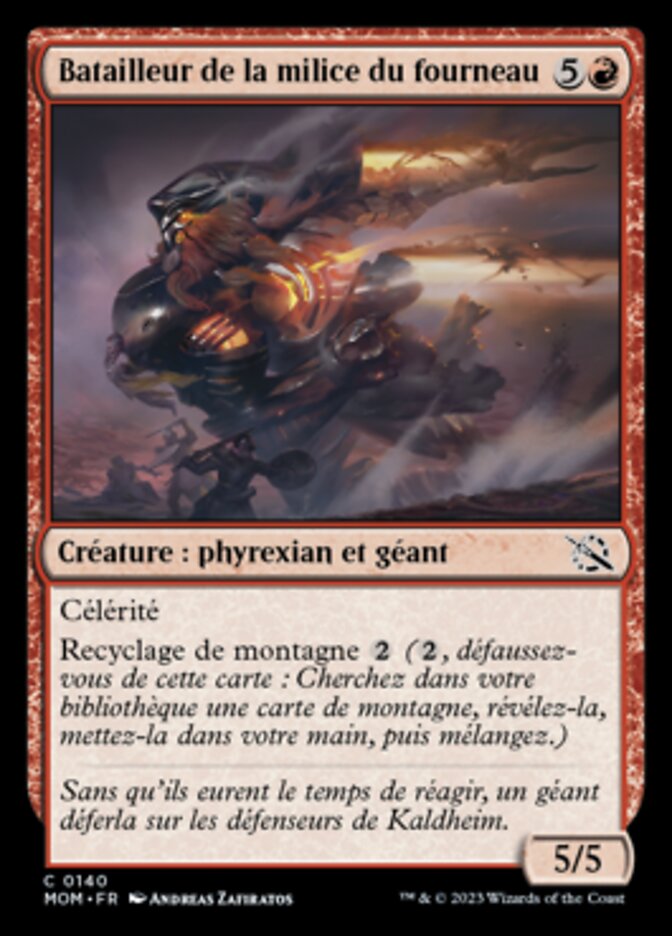 image Batailleur de la milice du fourneau