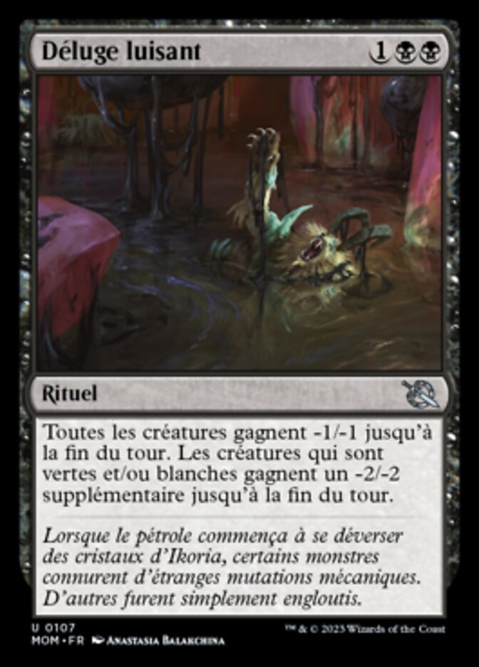 image Déluge luisant