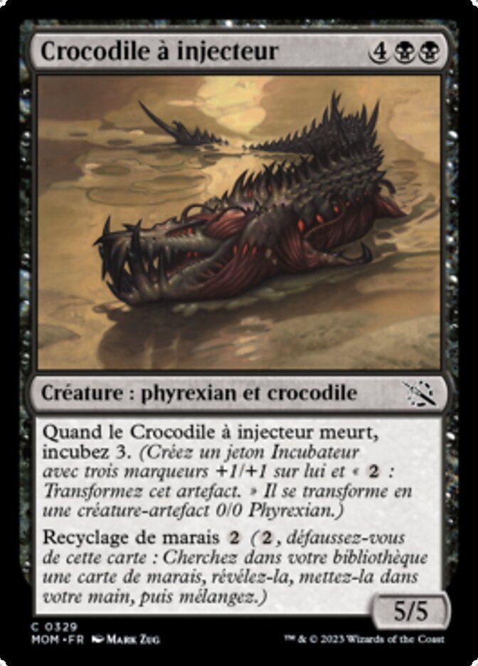 image Crocodile à injecteur