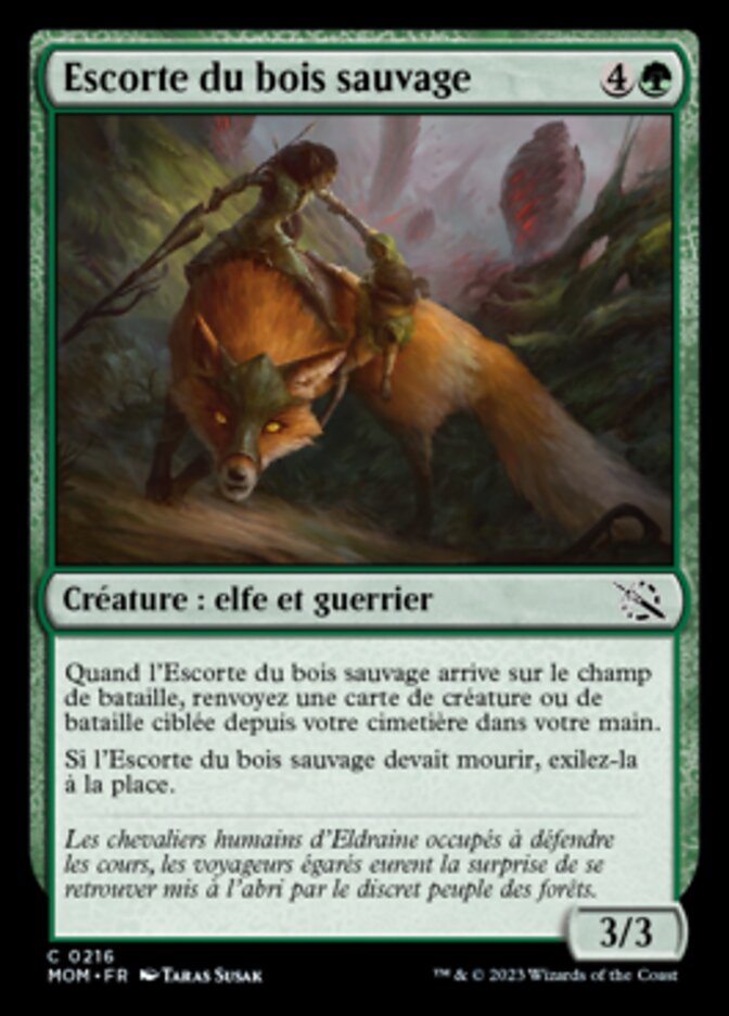 image Escorte du bois sauvage