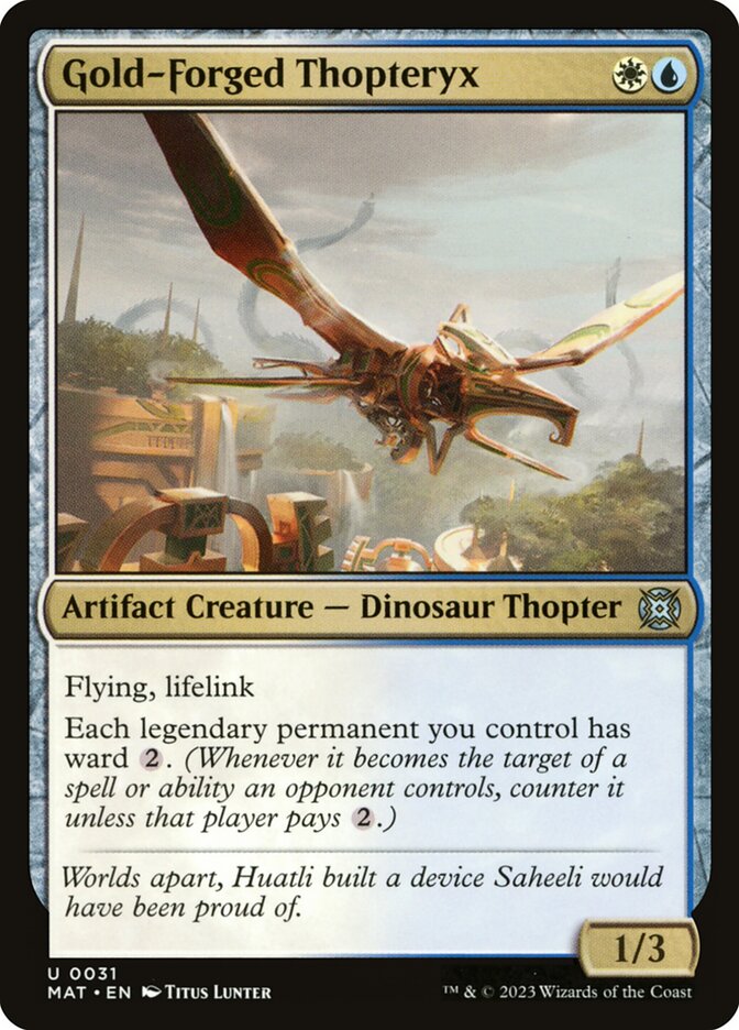 image Gold-Forged Thopteryx