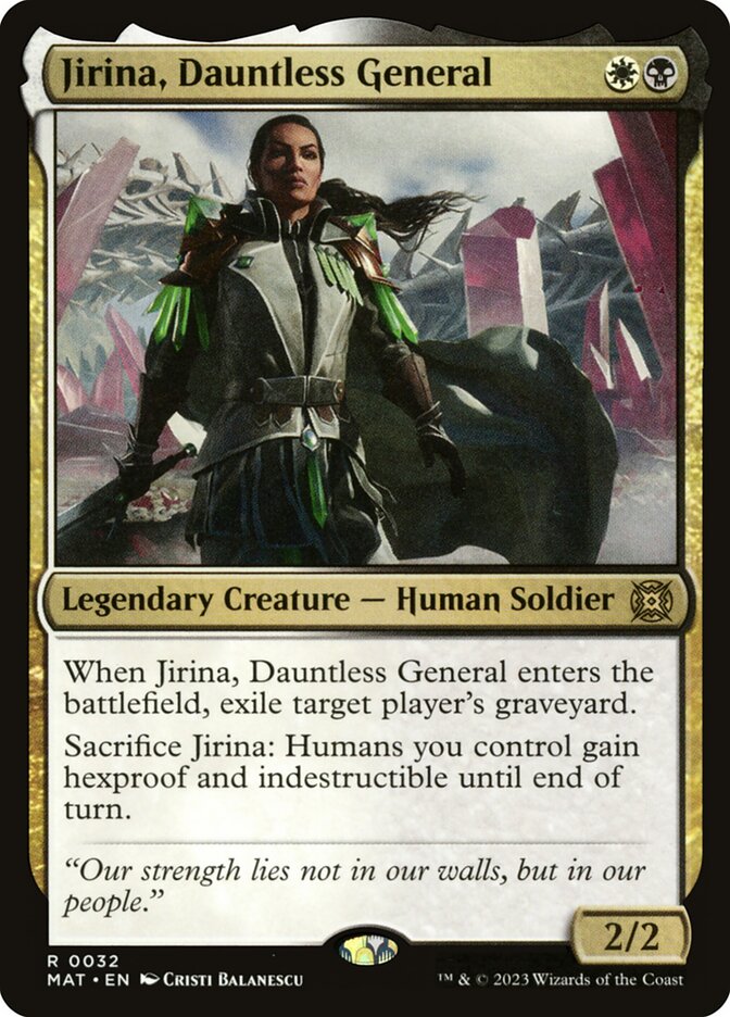 image Jirina, Dauntless General