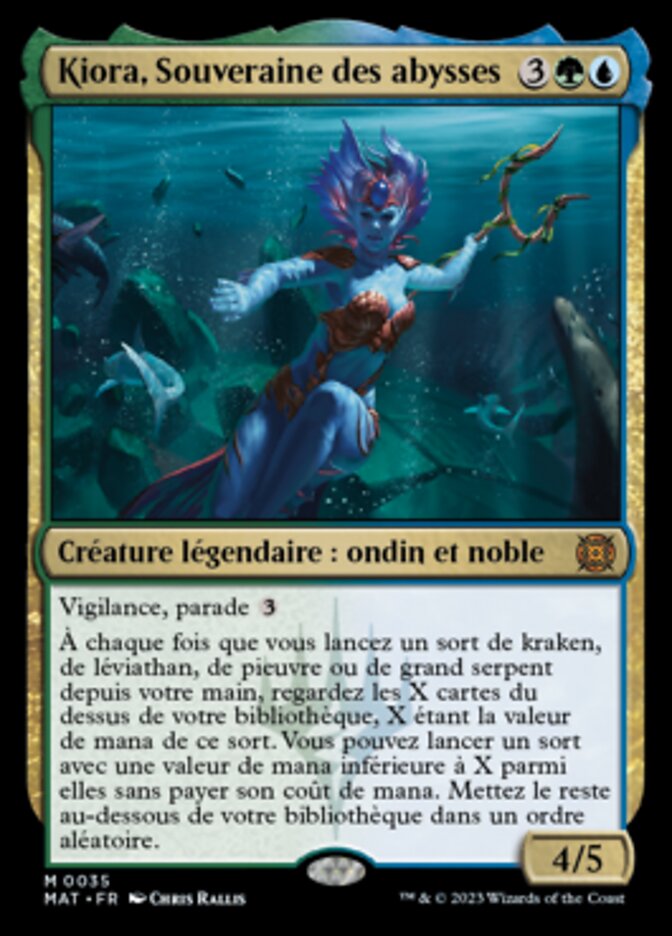 image Kiora, Souveraine des abysses