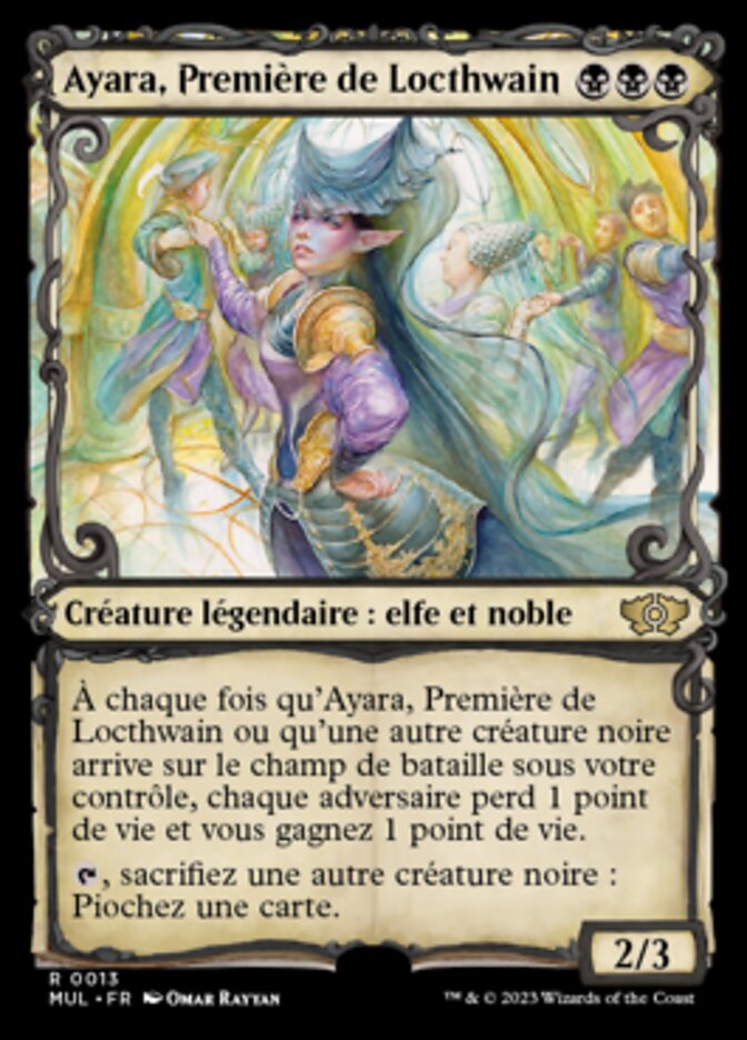 image Ayara, Première de Locthwain
