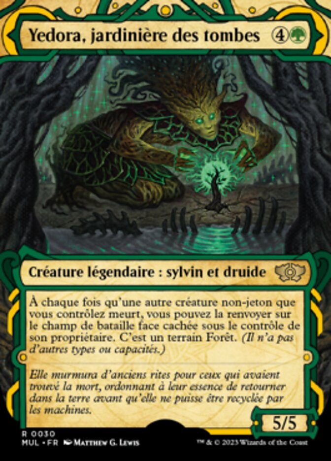 image Yedora, jardinière des tombes