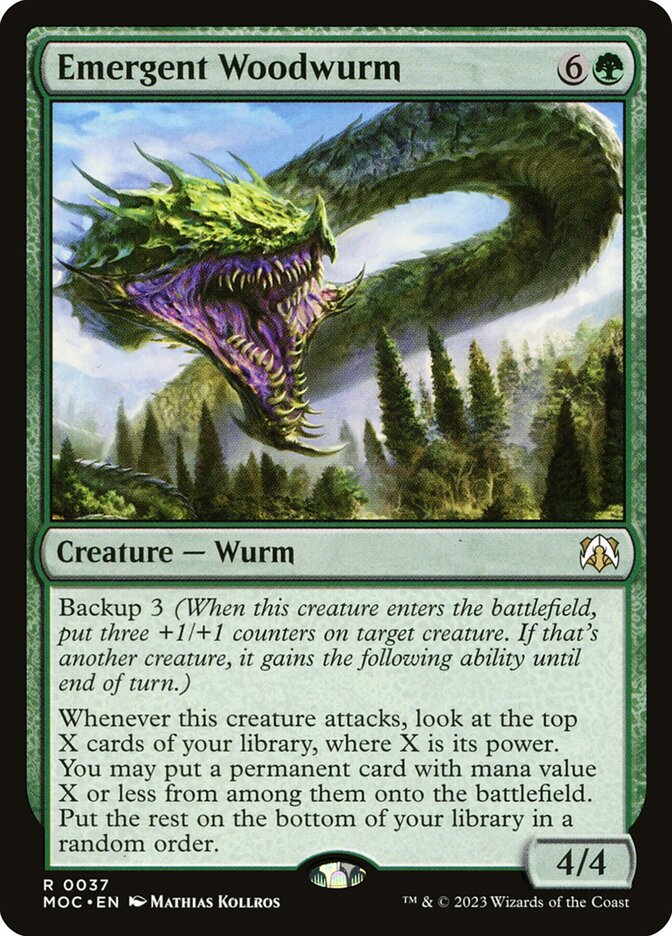 image Emergent Woodwurm