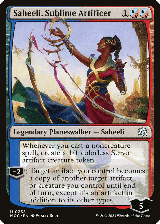image Saheeli, Sublime Artificer