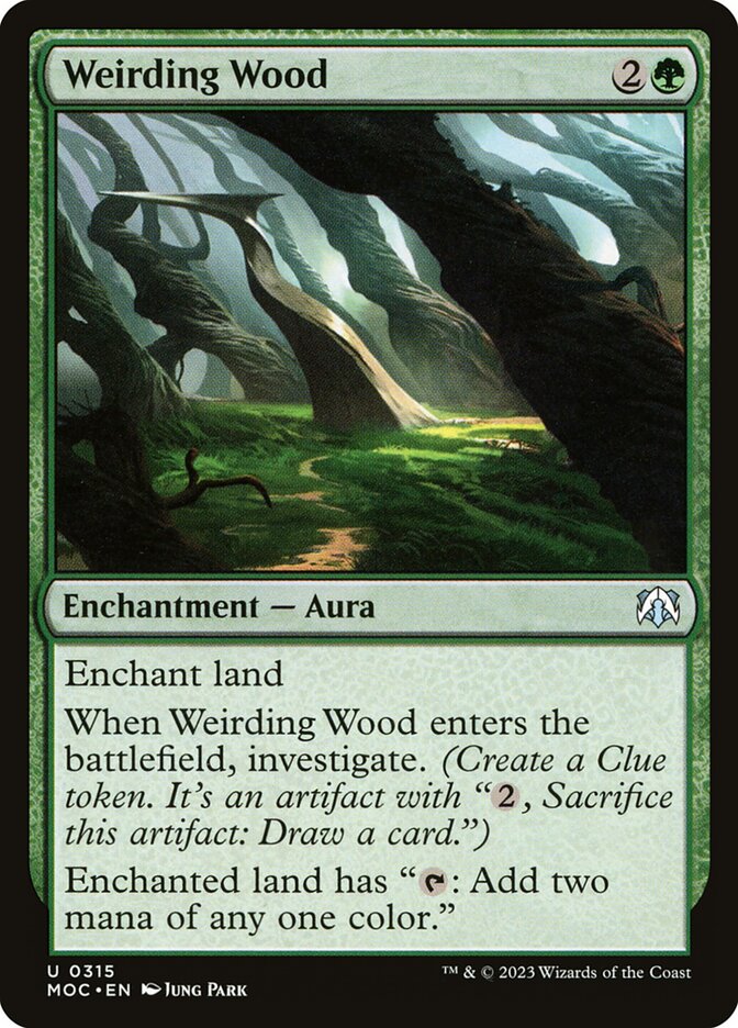 image Weirding Wood
