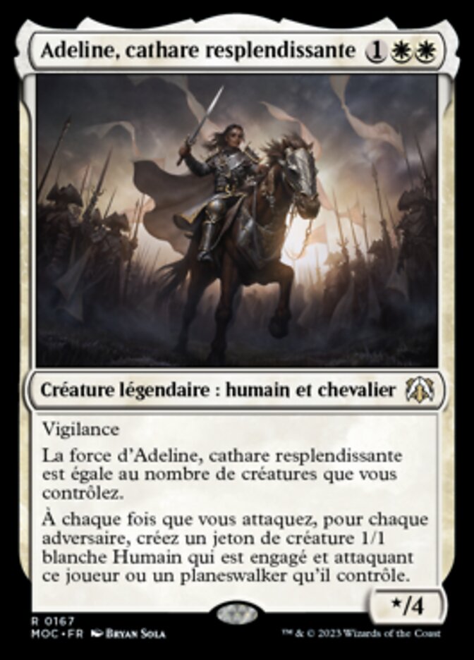 image Adeline, cathare resplendissante