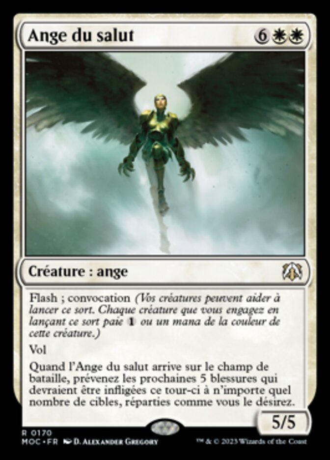 image Ange du salut