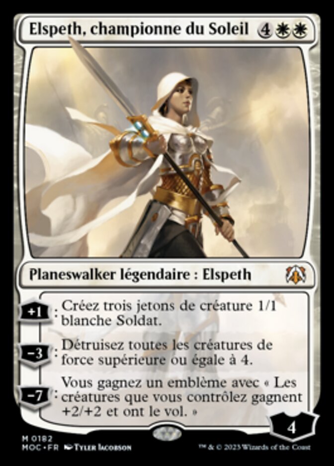 image Elspeth, championne du Soleil