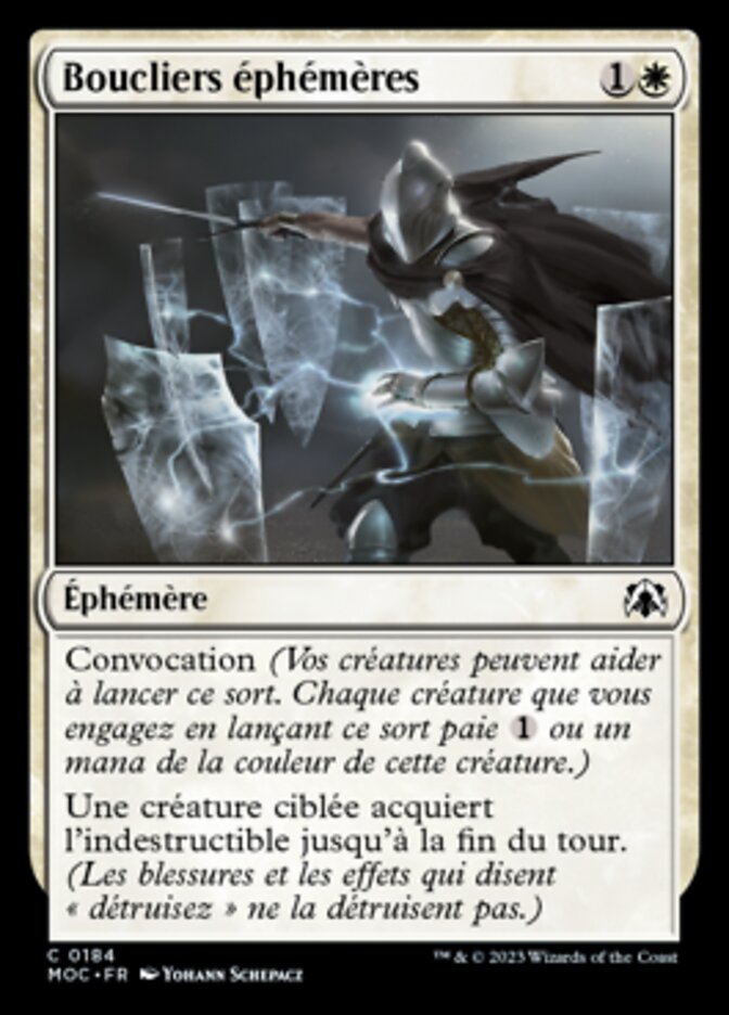 image Boucliers éphémères
