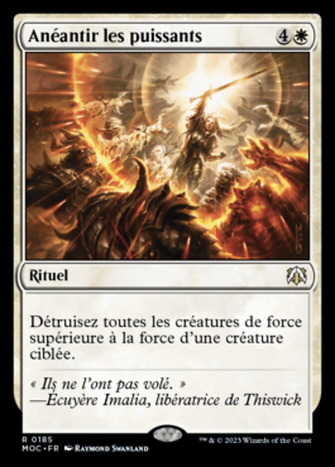 image Anéantir les puissants