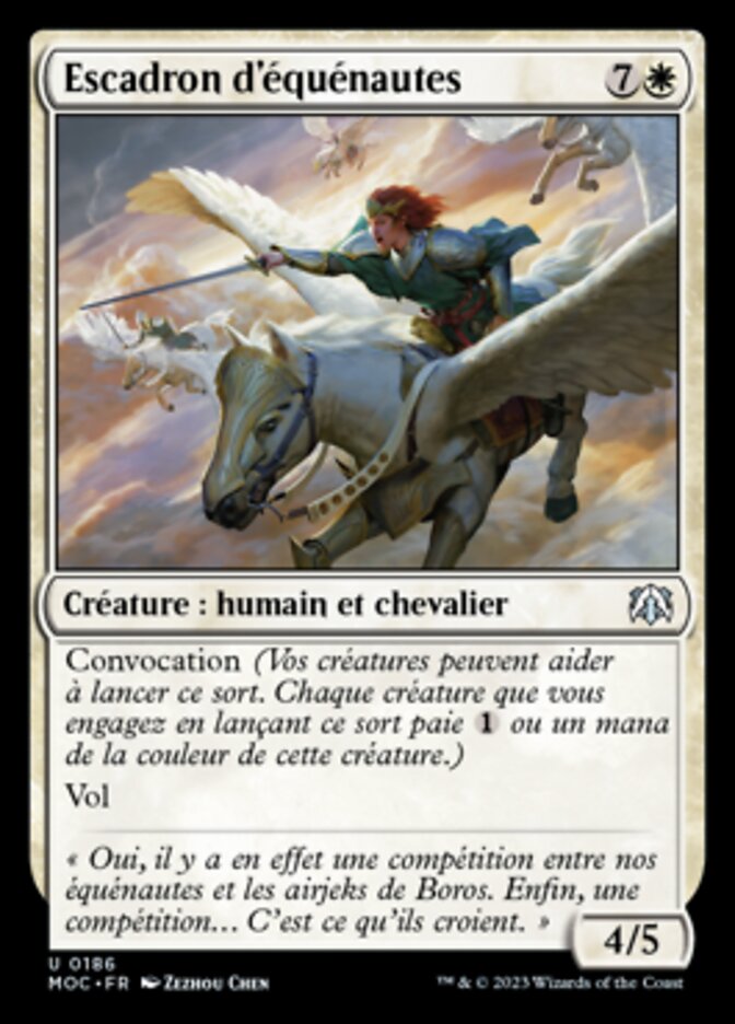 image Escadron d'équénautes
