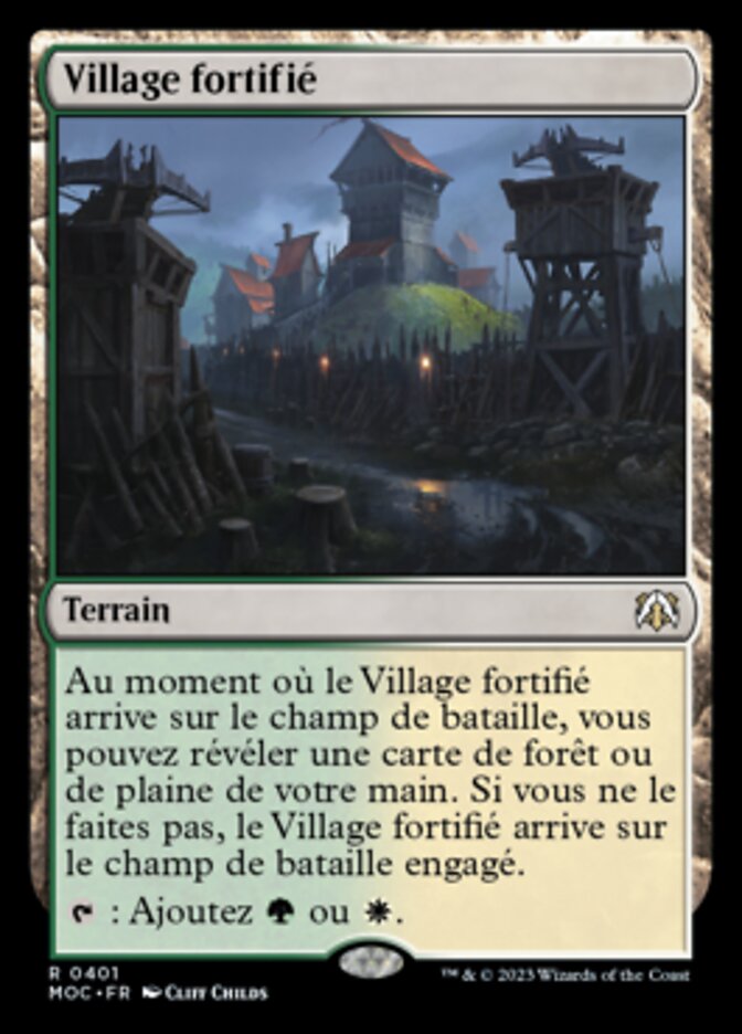 image Village fortifié