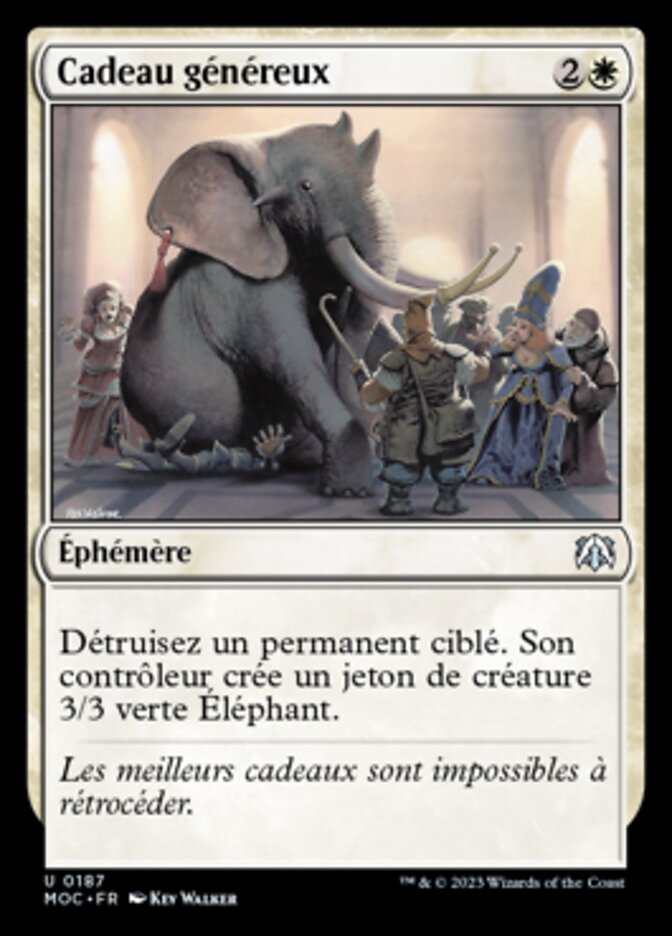 image Cadeau généreux