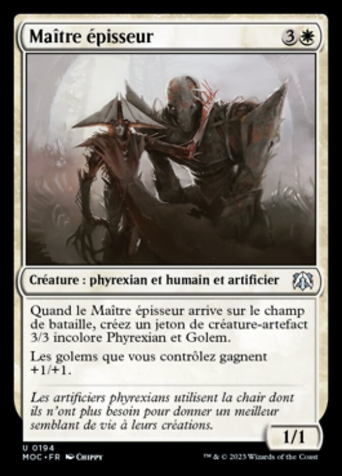 image Maître épisseur