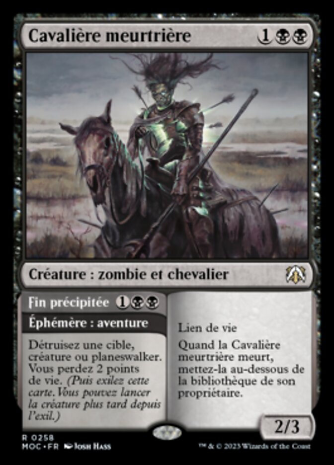 image Murderous Rider // Swift End
