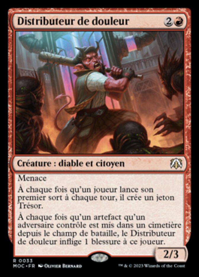 image Distributeur de douleur