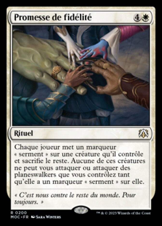 image Promesse de fidélité
