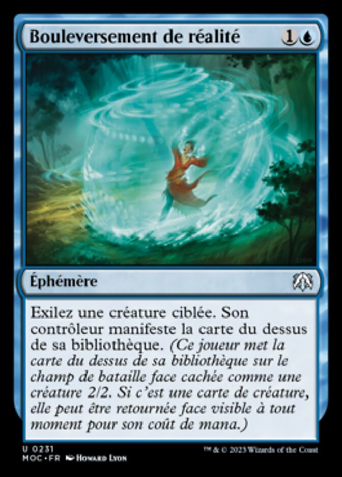image Bouleversement de réalité