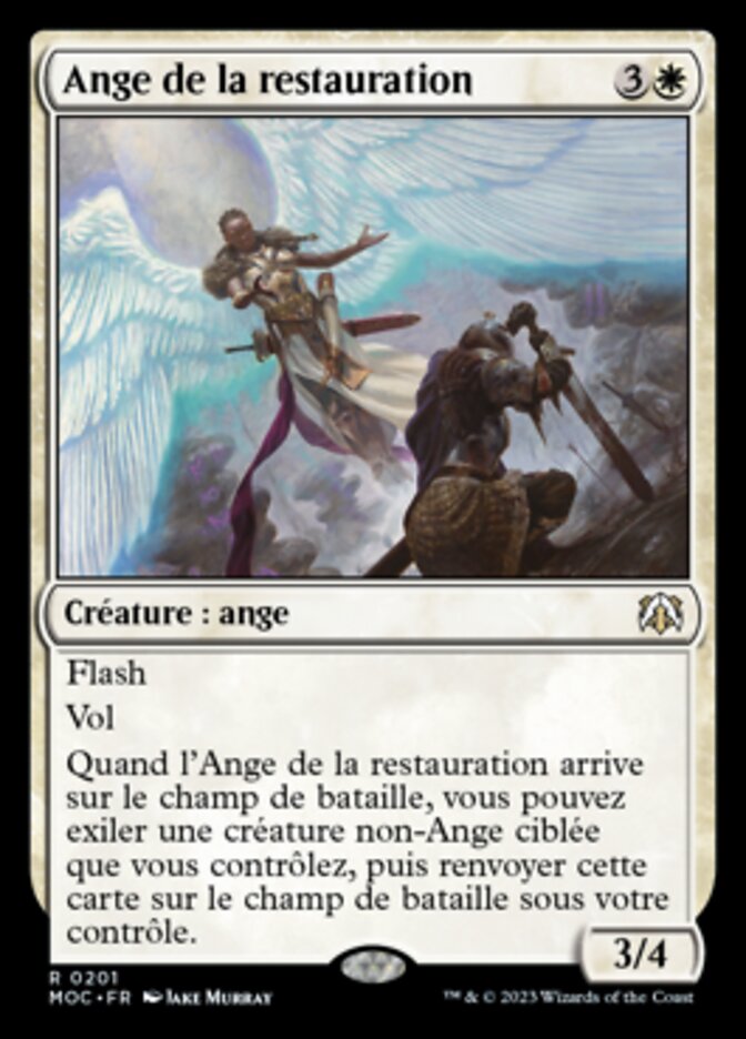 image Ange de la restauration