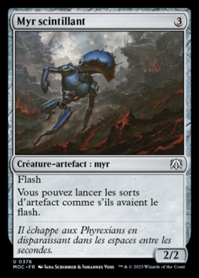 image Myr scintillant
