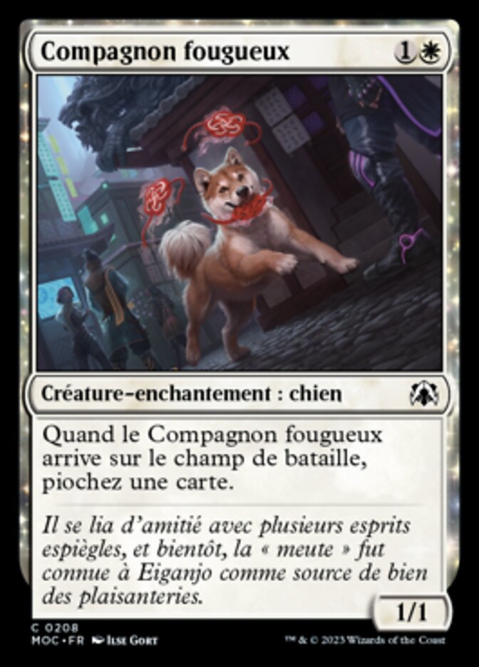 image Compagnon fougueux