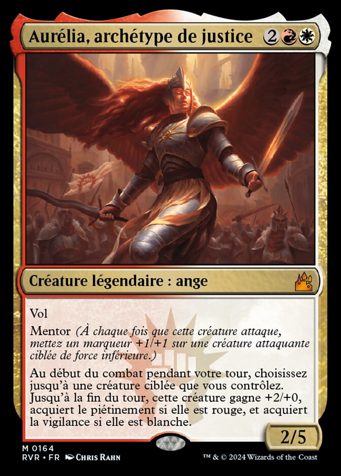 image Aurélia, archétype de justice